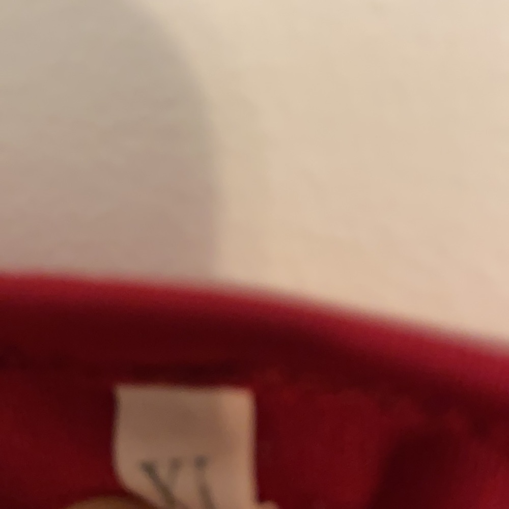 Red cold shoulder top XL Guc - Picture 4 of 11